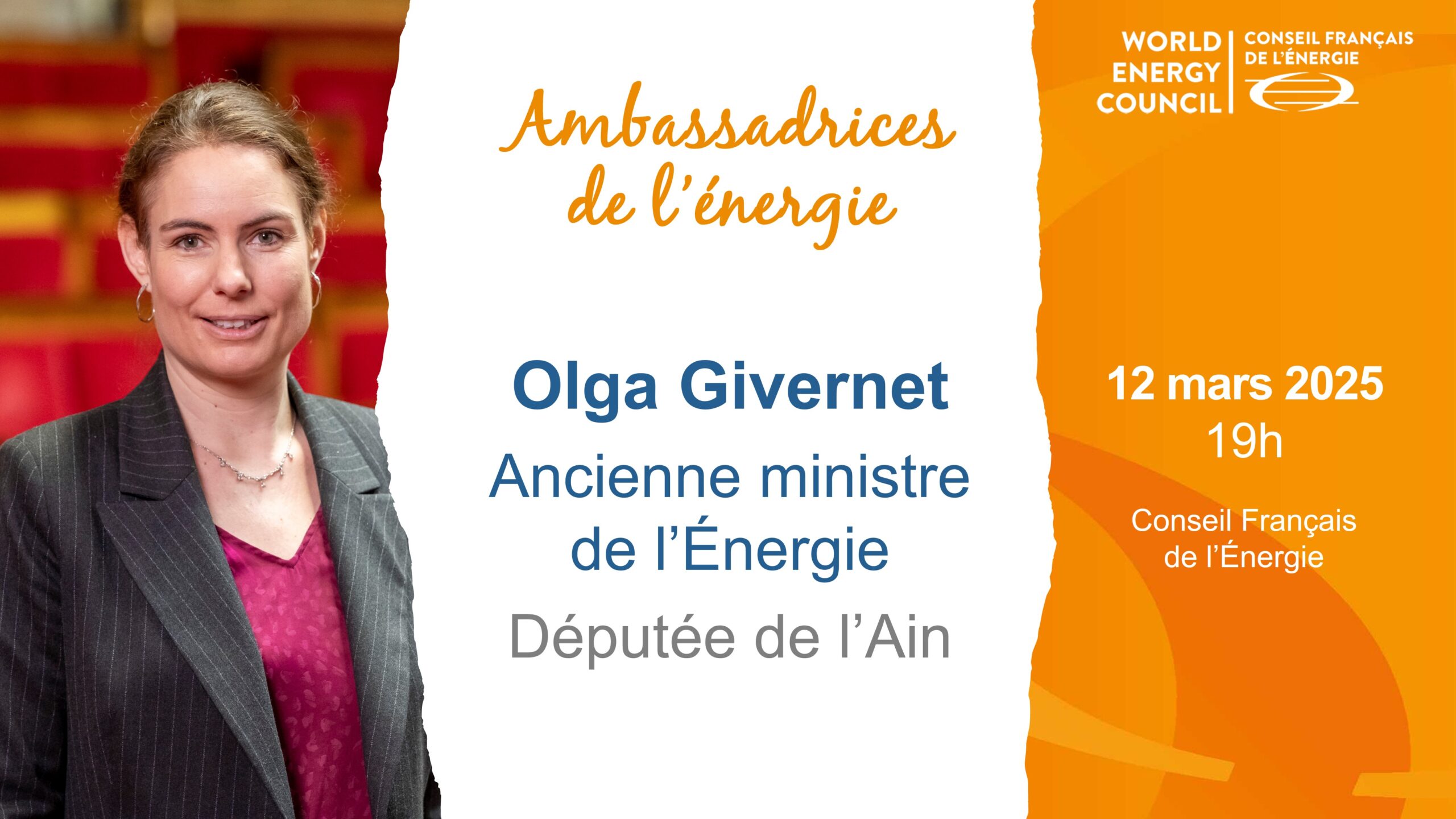 Lire la suite à propos de l’article Ambassadrices de l’énergie | Olga Givernet, Députée de l’Ain, ancienne ministre de l’Énergie